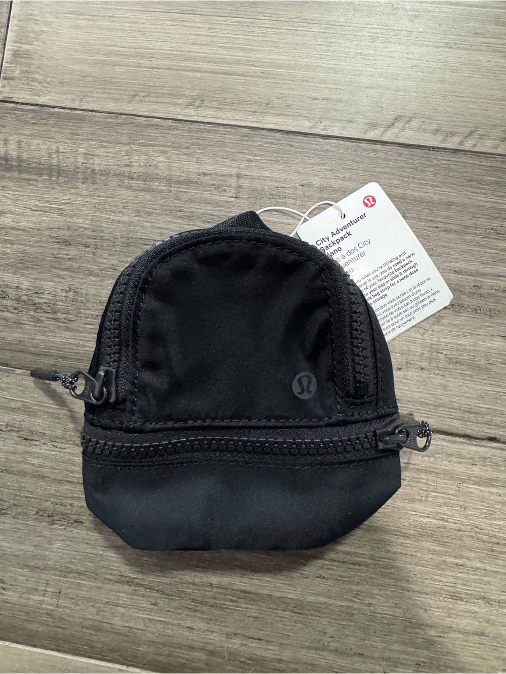 Lululemon City Adventure Backpack Nano Black & Gold NWT